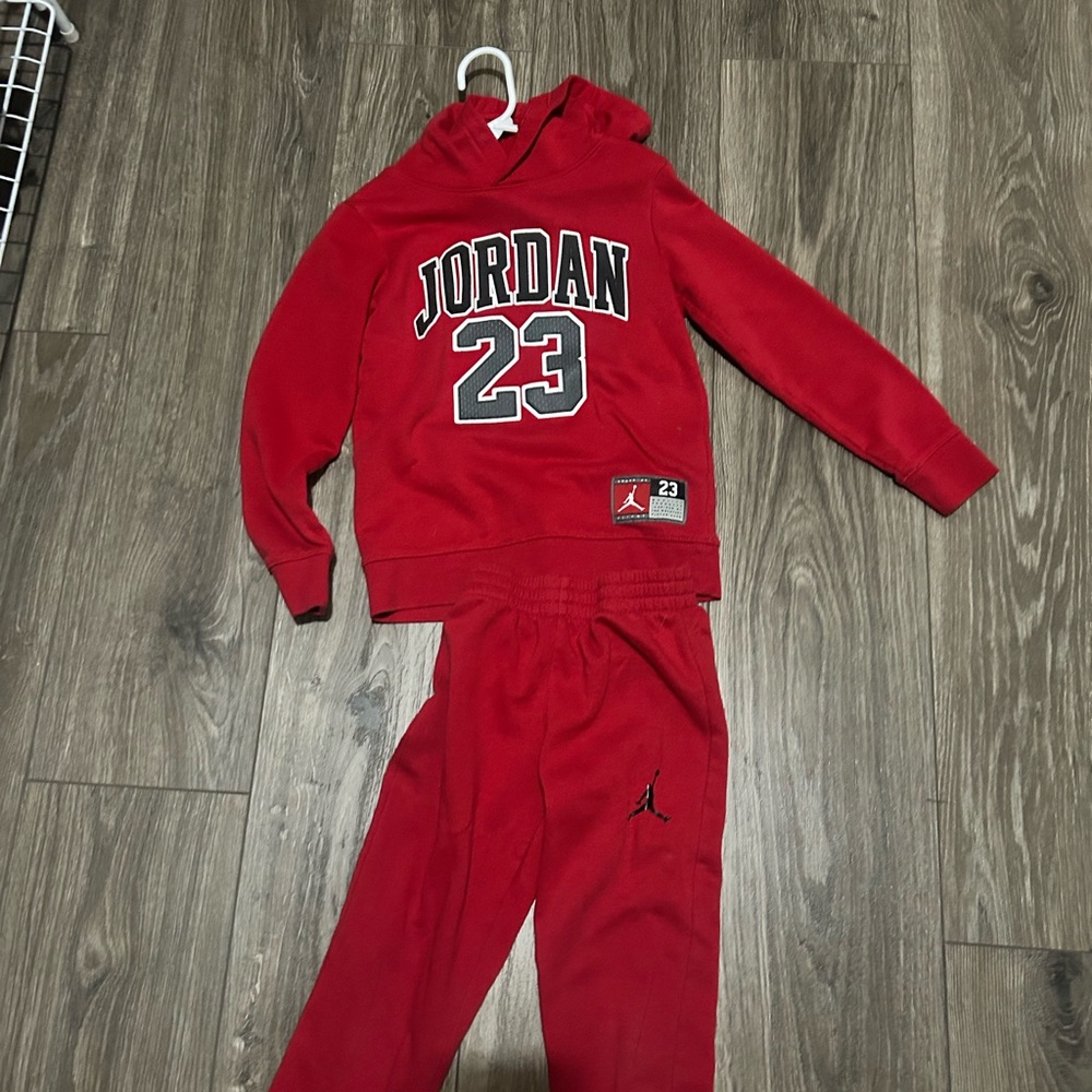 Nike RED Jordan jump suit!